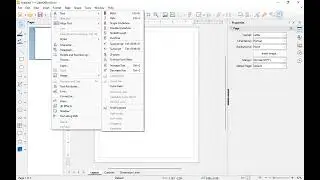 Demo: LibreOffice Draw interface & toolbars | drawing software #libreoffice #drawingsoftware