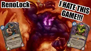 WHY DO I ALWAYS LOW ROLE!!! | RenoLock Guide | Wild Hearthstone Guide | Darkmoon Fair