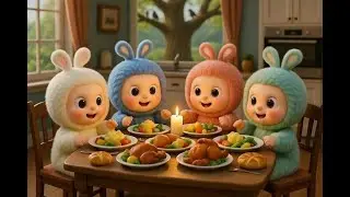 Tiny Town Tales: A Day in the Life of 4 Babies 👶❤️ #hindicartoonstory #funny #baby #cute #love #fun