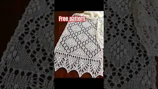 Free pattern #allytricotam #knitting #вяжемспицами #toptrending