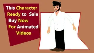 Village men women, Animated characters for Cartoon animation 4 characters horror characters