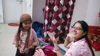 Ayra Ne Halloween  Look  Create kiya जिसे देख सब डर गए/ठंडी की सारे कपड़े निकली 🫠