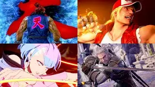 Guest Characters Super Moves in Fighting Games Compilation