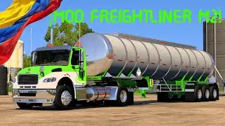 &iexcl;DESCARGA MOD FREIGHTLINER M2 PARA AMERICAN TRUCK SIMULATOR 1.56! PC