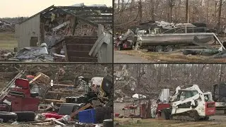 Destruction in tornado-battered Dawson Springs, Kentucky | AFP