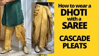 Dhoti Draping style 30 | Saree
