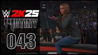 WWE 2K25 [Full HD|German] ● MyRise: MUTINY #43 - HINTERH&Auml;LTIG
