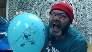 #174 Fast Food Fun Balloons Punch Ball Tangobaldy Fun