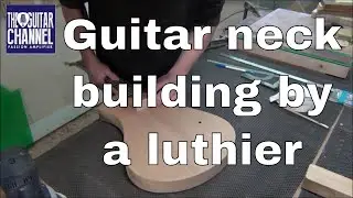 Guitar neck building by a luthier - Chronicle #10 Spartan Project - Mikael Springer luthier