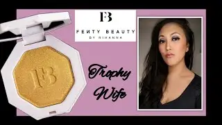 GOLD MAKEUP! FENTY BEAUTY! TROPHY WIFE! REVIEW! MUST HAVE! // SARAH KWAK @kwakamole21
