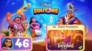 Disney Solitaire - Scene 46: Tangled - Gameplay