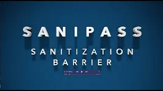 SaniPass&trade; Entry Point Sanitization Barrier