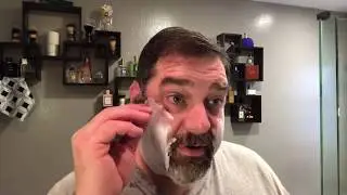 Birthday shave for Monkey with a pre-war Tech