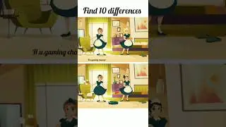 Spot 10 differences #203 #H.u.gaming channel #challenge
