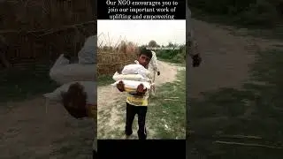 Rations distribution #charityrun #ngolife #helpneedypeople #socialwork #lotusbornfoundation
