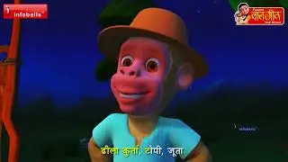 BANADAR MAMA PAHAN PAJAMA | KIDS RHYME HINDI