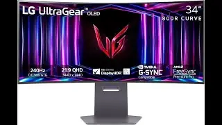 LG 34GS95QE 34&rdquo; OLED Curved Monitor &ndash; 240Hz, 0.03ms, HDMI 2.1 | Best Ultrawide 2025?