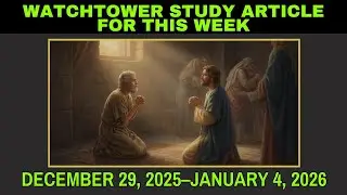 Watchtower Study For This Week | DECEMBER 29, 2025&ndash;JANUARY 4, 2026