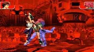 [TAS] Yuri VS Leona Orochi (KoF '97)