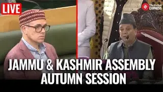 LIVE | Jammu & Kashmir Assembly Autumn Session Kicks Off | Omar Abdullah
