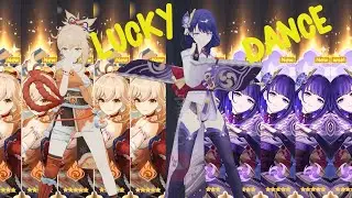 RAIDEN SHOGUN & YOIMIYA Lucky Dance (Specialist) - Genshin Impact rerun 4.3