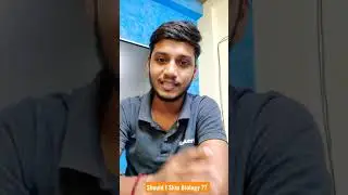 Should I Skip Biology ?? || Honest suggestion || #shorts #ntse2022