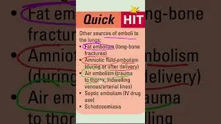 Quick hit of medicine 5 #medicine #dvt #embolism