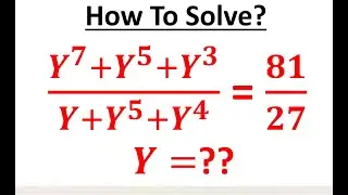 Hard Math Olympiad Algebra Problem || Can You Solve This ?? || Math Olympiad Trick