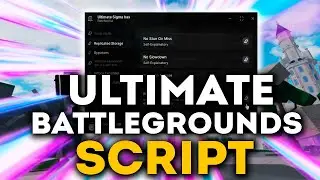 Ultimate Battlegrounds script &ndash; (No Dash CD, Esp)