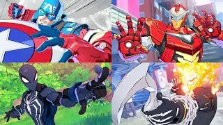MARVEL Tokon: Fighting Souls - ALL SUPER MOVES & ULTIMATES @ 4K 60ᶠᵖˢ ✔