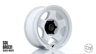 Black Rhino Sol BR031 | 17x8.5 | Gloss White