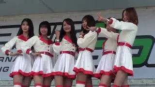 レースクイーン①「20220827inオートポリス」スーパーバイクレースSUPER BIKE RACE in KYUSHUステージイベントライブ①
