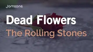 Rock Backing Track in D | 129 BPM | Dead Flowers - The Rolling Stones