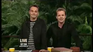 Dec Gets a Fright On Im A Celebrity