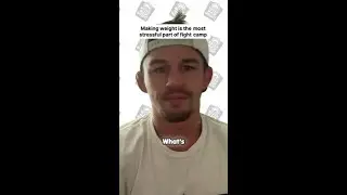 The Untold Stress of UFC Fighters: Making Weight!