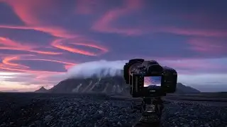 Photographing Strange Clouds Over Iceland