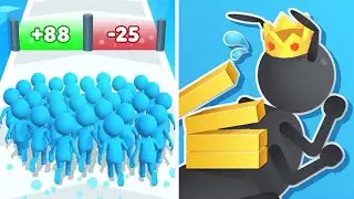 Count Master 3d Vs Tiny Run💥🍕💥Big Max Update Gameplay HTY