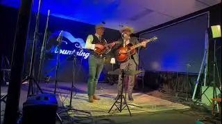 Stomp Katz performing at Mountaingrass 2024