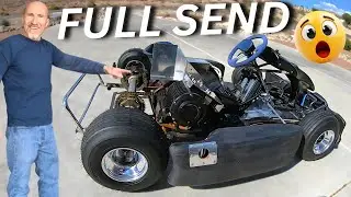 Electric Kart MELTS Tires at Ludicrous Speed