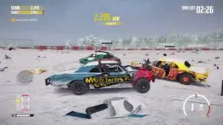 Wreckfest Wednesday (1/14/2026): Winter Demolition Tournament Score Streak - Gold Finish