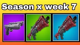 Mark a Uncommon, Rare and Epic item||fortnite season x week 7