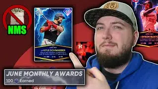 Completed June POTM Program for 98 Kyle Schwarber on No Money Spent! MLB The Show 21 Diamond Dynasty