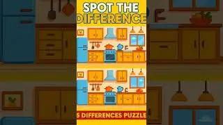 Spot the Difference Challenge: Kitchen Edition 🍽️🔍