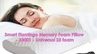 Smart Flamingo Memory Foam Pillow - 33001 - Universal 25 foam