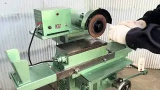 研磨2   金三鉄工所　小型平面研削盤　型式不明