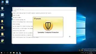 How to install symantec endpoint protection for server
