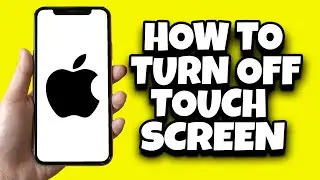 How To Disable Touch Screen While Watching YouTube iPhone (2023)