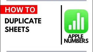 How to Duplicate a Sheet in Apple Numbers Instant Copy!