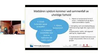 Mattrygghet &ndash; utfordringer knyttet til valg og servering av mat til eldre. Taran Skjerdal, VI