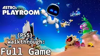 Astro's Playroom (2020) PS5 Walkthrough Full Game ( 𝐐𝐮𝐚𝐝 𝐇𝐃 𝟔𝟎 𝐅𝐏𝐒 )